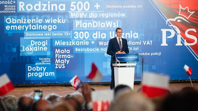 Mateusz Morawiecki zapowiedział, że rząd Prawa i Sprawiedliwości doprowadzi do odrodzenia polskiego przemysłu chemicznego. Szef rządu przemawiał podczas regionalnej konwencji partii w Bydgoszczy.