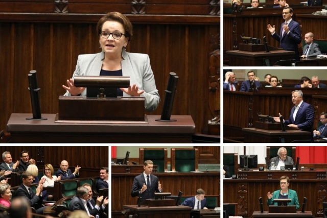 Sejm odrzucił wniosek o wotum nieufności dla minister Anny Zalewskiej. Odwołania szefowej MEN ze stanowiska domagali się posłowie Platformy Obywatelskiej, którzy na początku września skierowali wniosek do Sejmu.