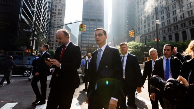 Premier na Wall Street. Koniec wizyty w Nowym Jorku