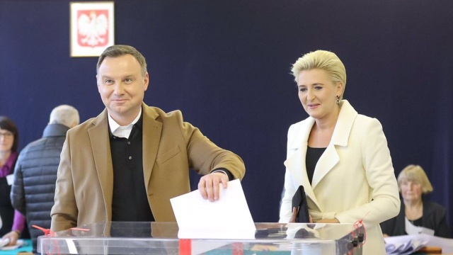 Para prezydencka głosowała w rodzinnym Krakowie.