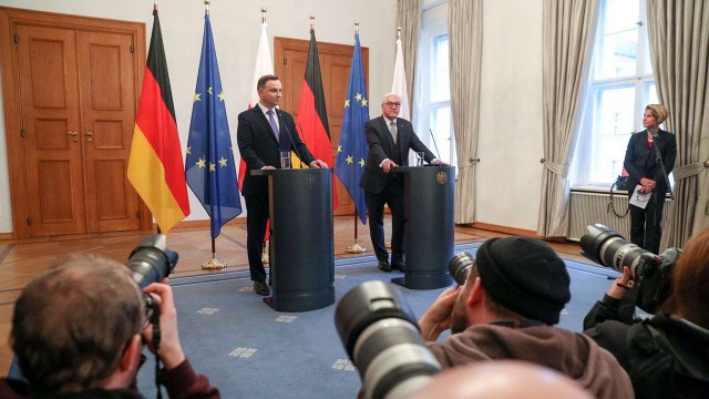 Wizyta prezydenta Andrzeja Dudy w Berlinie