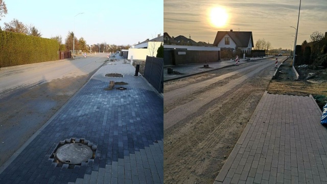 Mieszkańcy szczecińskiego Osowa mogą być zadowoleni. Ulica Miodowa nabiera oczekiwanych kształtów.