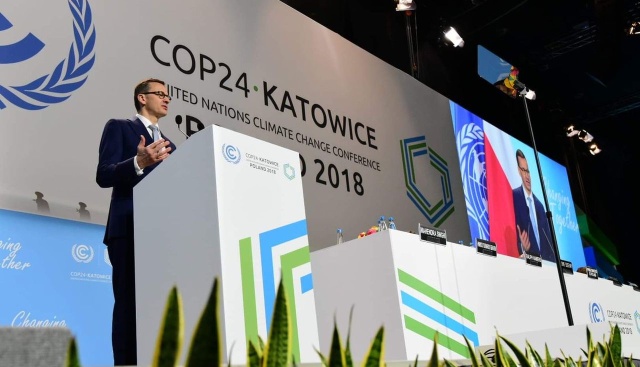Premier Mateusz Morawiecki zaprezentował osiągnięcia Polski w dziedzinie elektromobilności. To jeden z głównych tematów odbywającego się w Katowicach szczytu klimatycznego COP 24.
