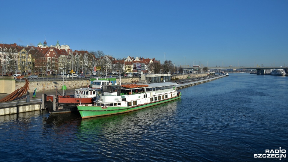 Miasto nie chce razem z Polską Żeglugą Morską modernizować nabrzeża przy Wałach Chrobrego w Szczecinie ponieważ twierdzi, że może to być nieopłacalne. Fot. Łukasz Szełemej [Radio Szczecin]