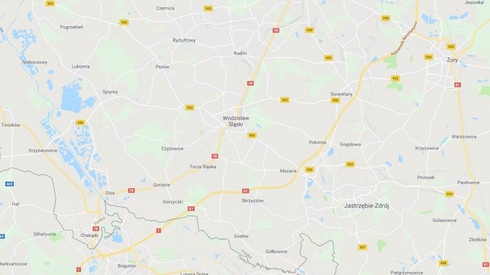 Wodzisław Śląski. Fot. www.google.pl/maps