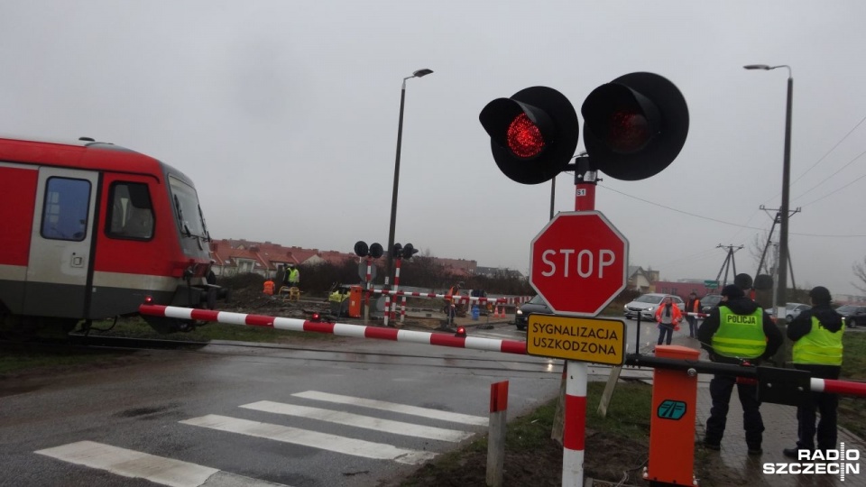 To właśnie mieszkańcy Warzymic i władze powiatu od lat prosiły o szlabany na dwóch przejazdach. Fot. Urząd Gminy Kołbaskowo