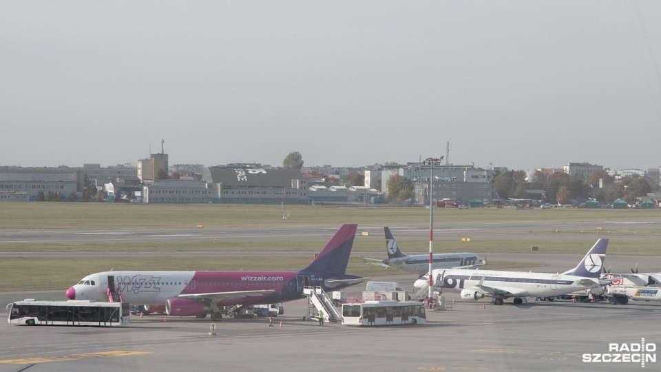 Będą nowe tanie loty z Goleniowa do Sztokholmu - podaje oficjalnie węgierski przewoźnik Wizz Air. Fot. Piotr Kołodziejski [Radio Szczecin/Archiwum]