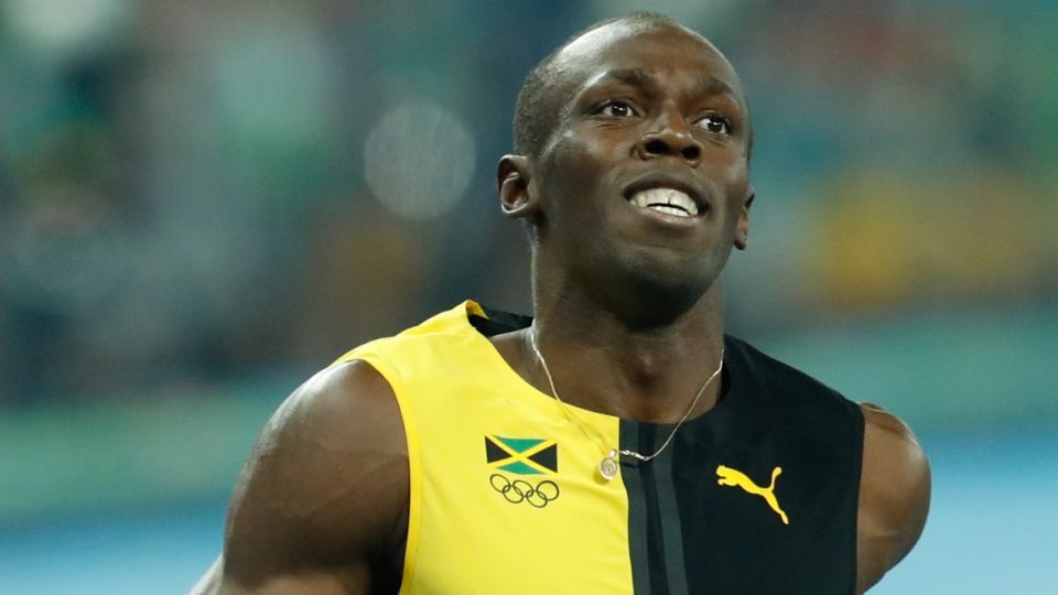 Jamajski sprinter Usain Bolt zagra w barwach... Manchesteru United. Fot. pl.wikipedia.org/Fernando Frazão/Agência Brasil