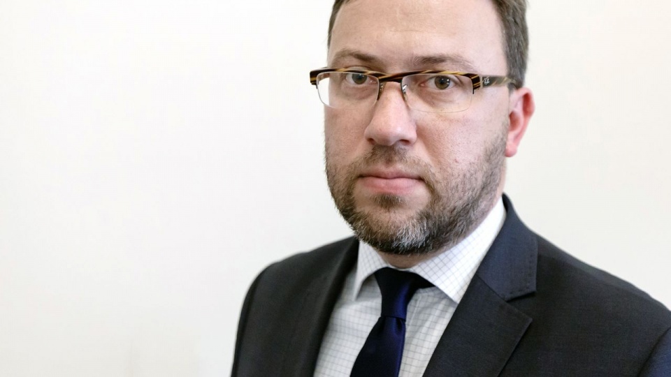 Wiceminister Bartosz Cichocki. Fot. MSZ