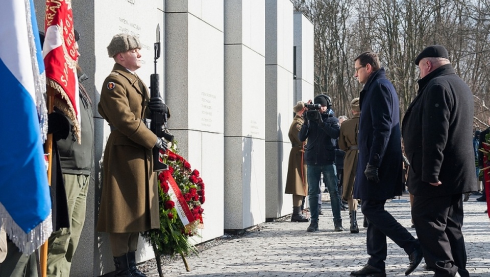 Żołnierze Wyklęci są naszymi największymi bohaterami - powiedział premier Mateusz Morawiecki. Fot. W. Kompała / KPRM