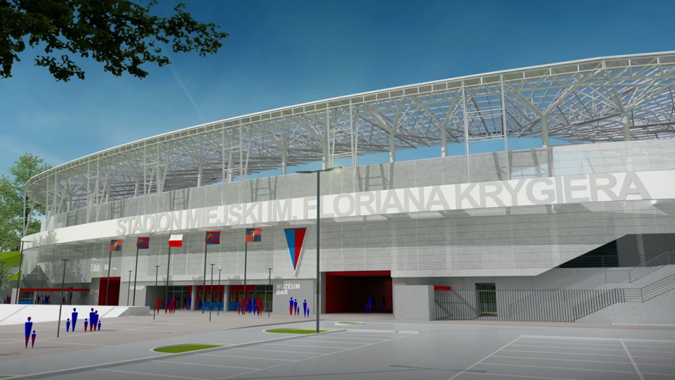 Wizualizacja nowego stadionu [UM Szczecin]