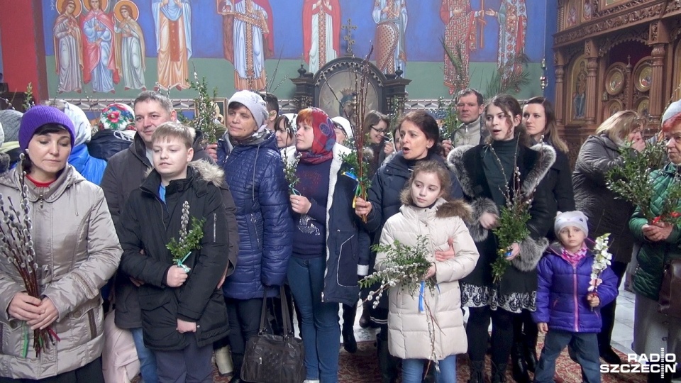 W nabożeństwie w szczecińskiej cerkwi uczestniczyło ponad 300 osób. Fot. Maciej Papke [Radio Szczecin]
