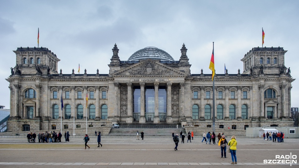 Około dziesięciu tysięcy zwolenników i sympatyków AfD domagało się zmian w prowadzonej przez rząd Angeli Merkel polityce migracyjnej. Fot. Olaf Nowicki [Radio Szczecin]