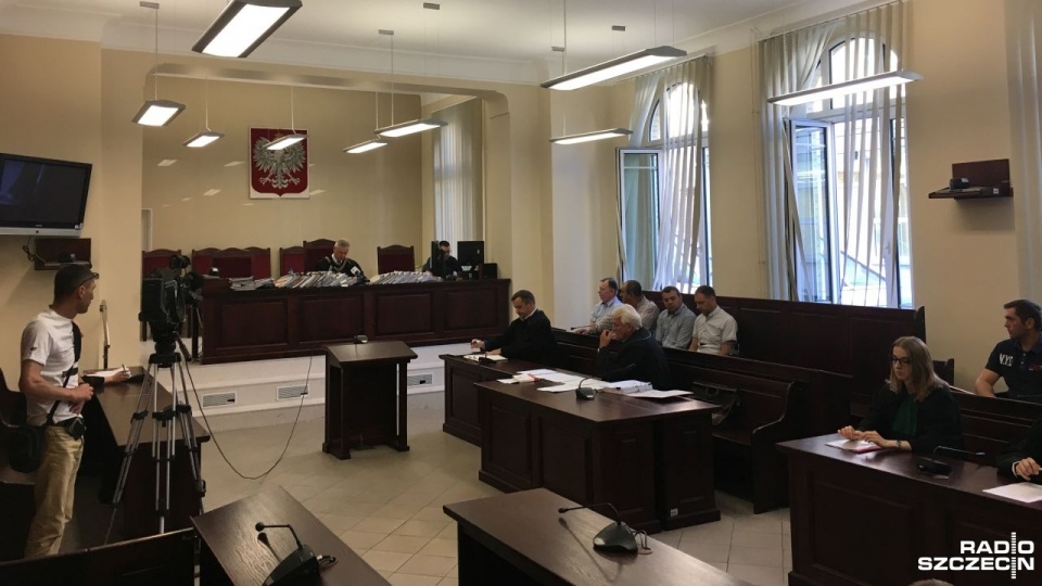 Sąd Okręgowy w Szczecinie uniewinnił ponad 30 "rolników z Pyrzyc”. Fot. Kamil Nieradka [Radio Szczecin]