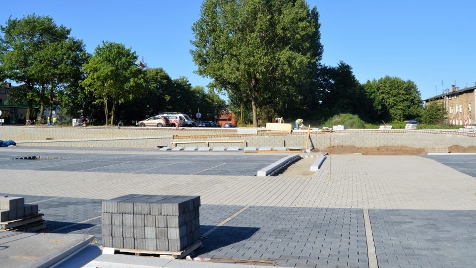 W okolicach dworca kolejowego powstaje Zintegrowane Centrum Przesiadkowe. źródło: UM Stargard