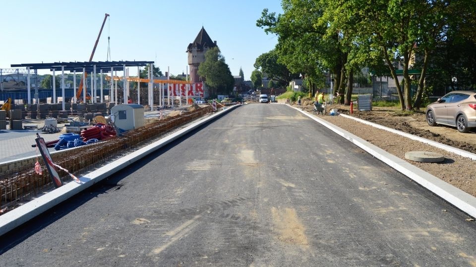 W okolicach dworca kolejowego powstaje Zintegrowane Centrum Przesiadkowe. źródło: UM Stargard