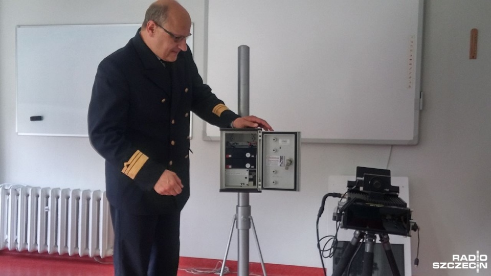 Do prowadzonych badań mamy już specjalistyczny sprzęt - zapewnił rektor Akademii Morskiej Wojciech Ślączka. Fot. Marek Borowiec [Radio Szczecin]