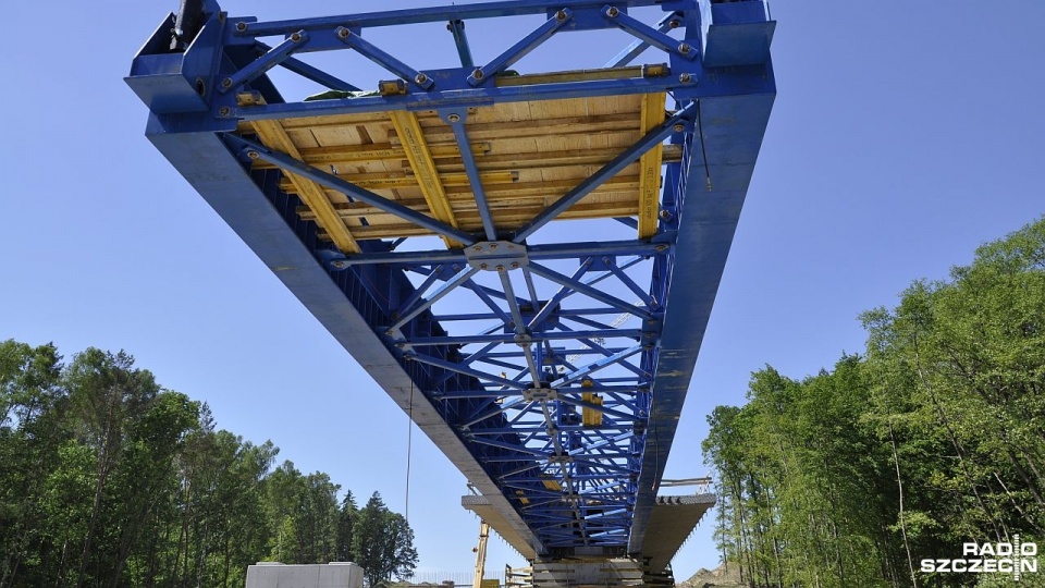 Jednym z najciekawszych obiektów jest most nad Regą w pobliżu miejscowości Płoty. Fot. Marek Borowiec [Radio Szczecin]