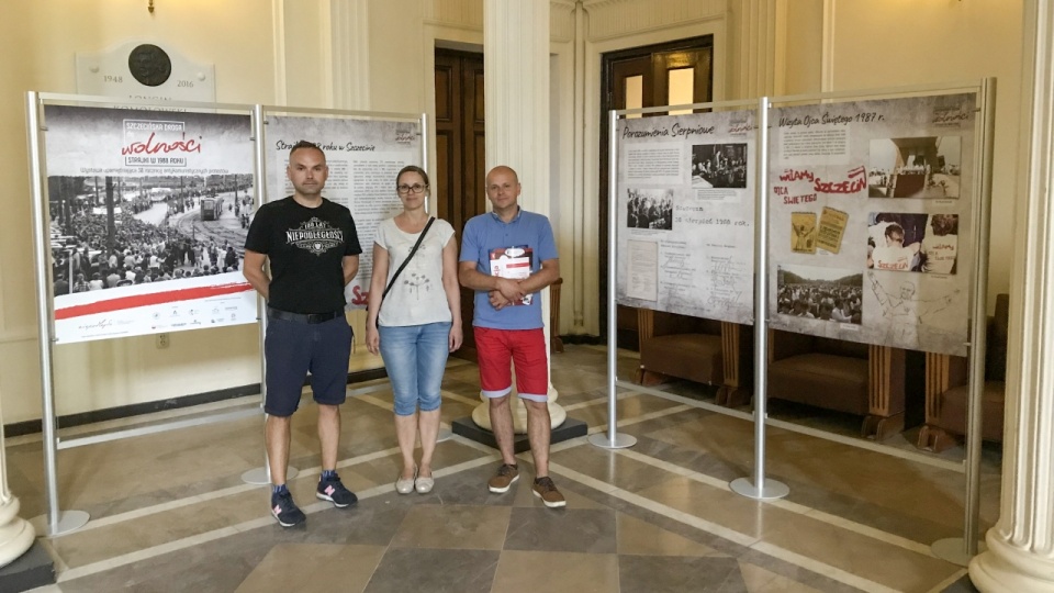 "Szczecińska droga do wolności. Strajki w 1988 roku" - to tytuł wystawy, która w środę zostanie otwarta w Domu Polonii w Warszawie.