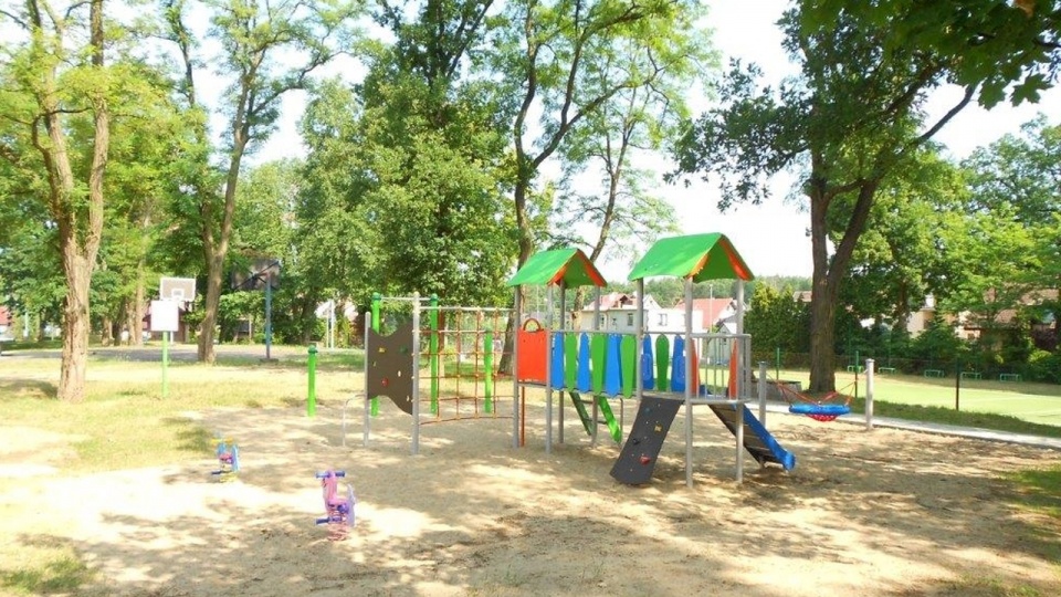 Plac zabaw w Kijewie. Fot. Zakład Usług Komunalnych w Szczecinie