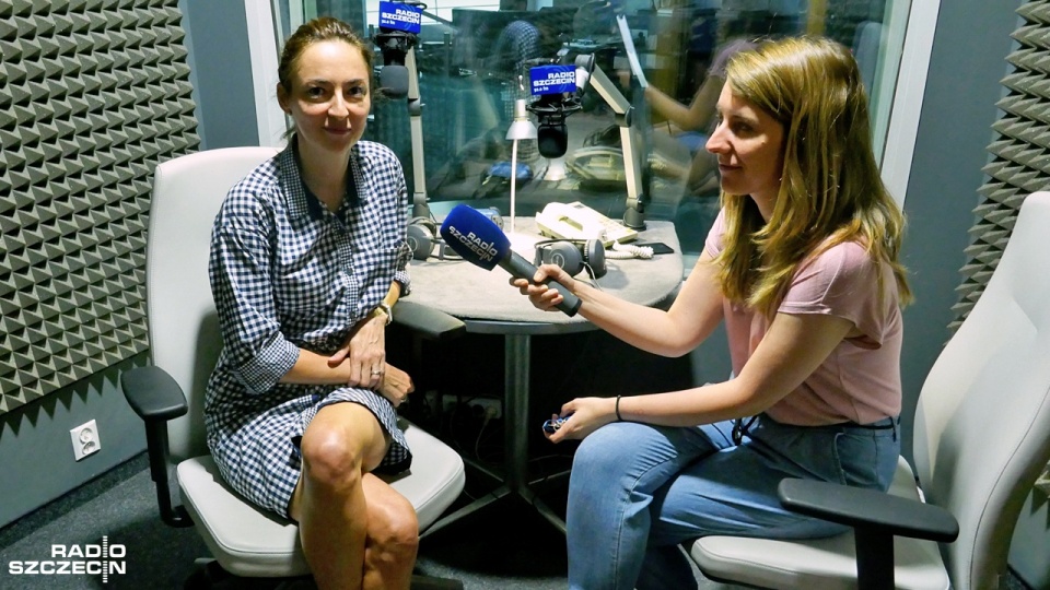 Anna Hekkelstrand, koordynator projektu EMOstrefy. Fot. Łukasz Szełemej [Radio Szczecin]