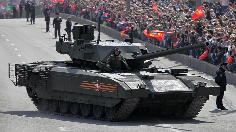 Rosyjski czołg T-14 Armata. Fot. www.wikipedia.org / Vitaly V. Kuzmin