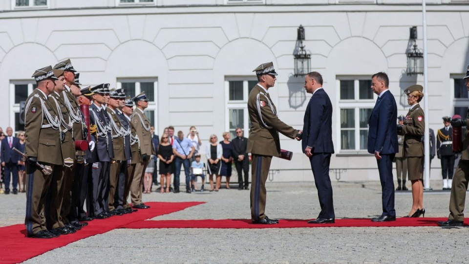 W Święto Wojska Polskiego prezydent Andrzej Duda podziękował żołnierzom za ich służbę. Fot. Twitter/prezydentpl
