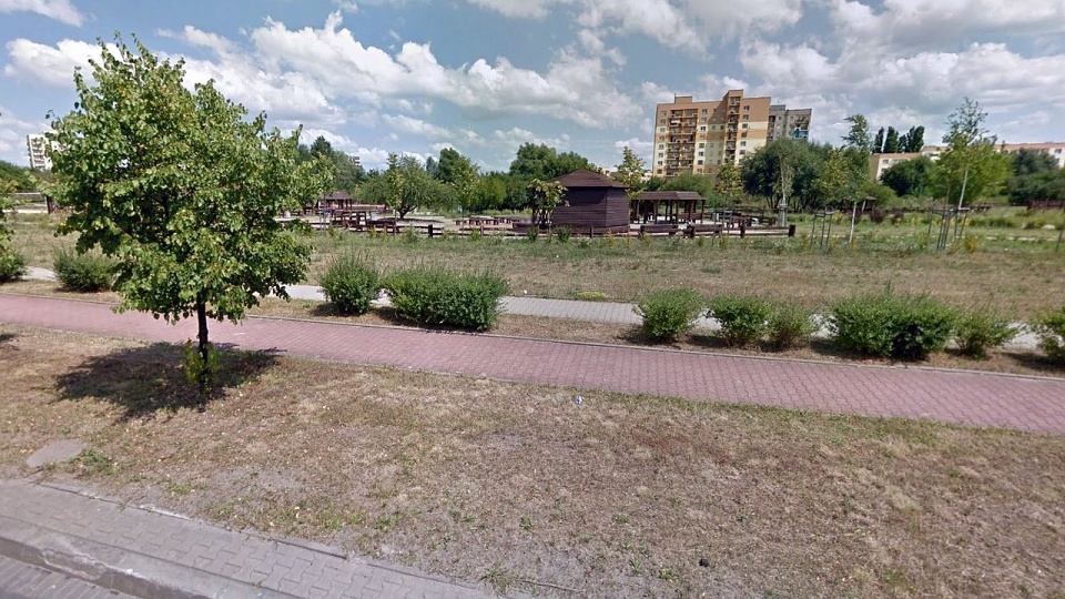 Międzyosiedlowy Park przy ulicy Kutrzeby w Szczecinie. Fot. www.google.com/maps