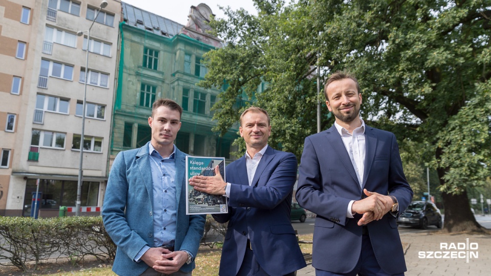 Inicjatywa Nowy Szczecin przedstawiła kandydata do Rady Miasta. Fot. Robert Stachnik [Radio Szczecin]