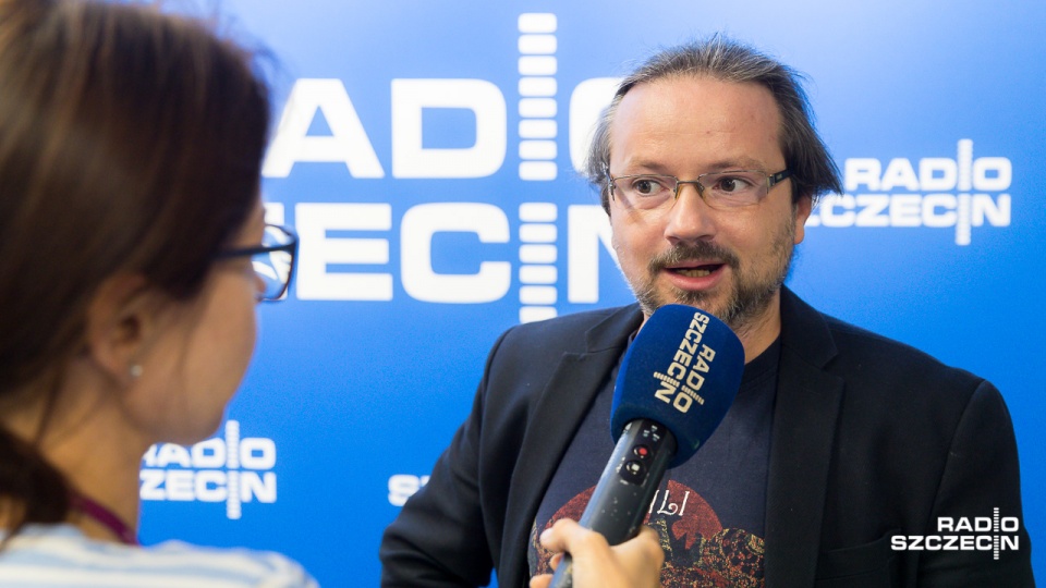 Inicjator akcji Michał Pogoda. Fot. Robert Stachnik [Radio Szczecin]