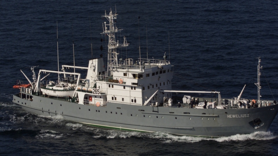 ORP "Heweliusz". Mat. Centrum Żeglarskiego w Szczecinie