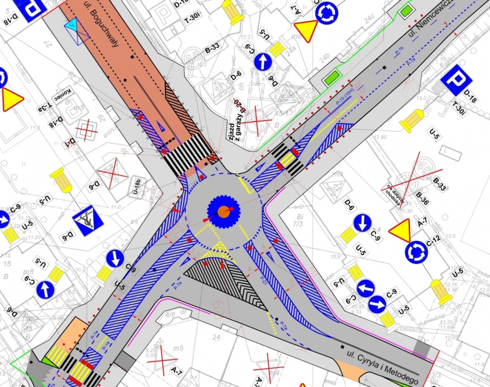 Niebuszewo. Mat. Zarządu Dróg i Transportu Miejskiego w Szczecinie