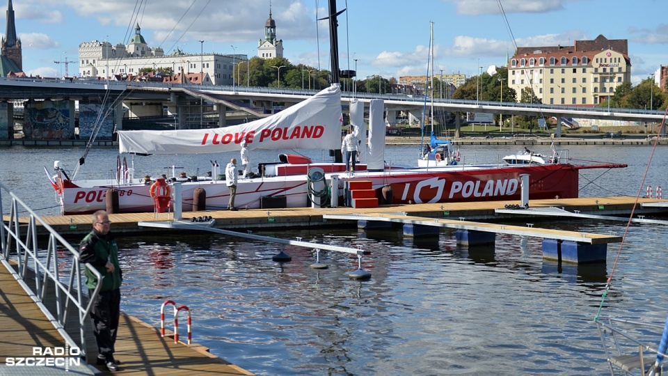 Jacht "I love Poland". Fot. Łukasz Szełemej [Radio Szczecin]