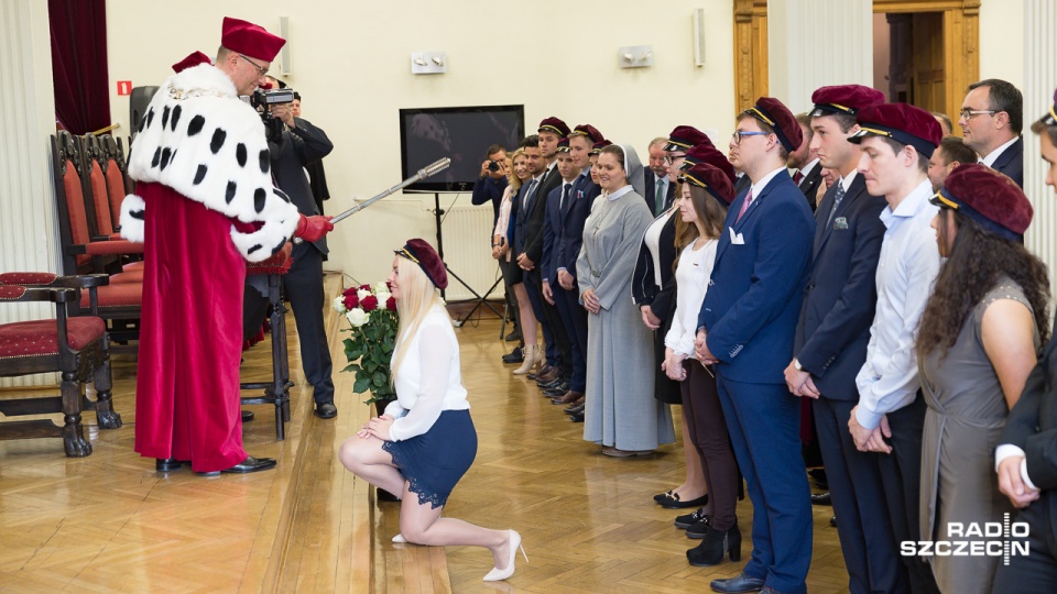 Inauguracja roku akademickiego na PUM-ie. Fot. Robert Stachnik [Radio Szczecin]