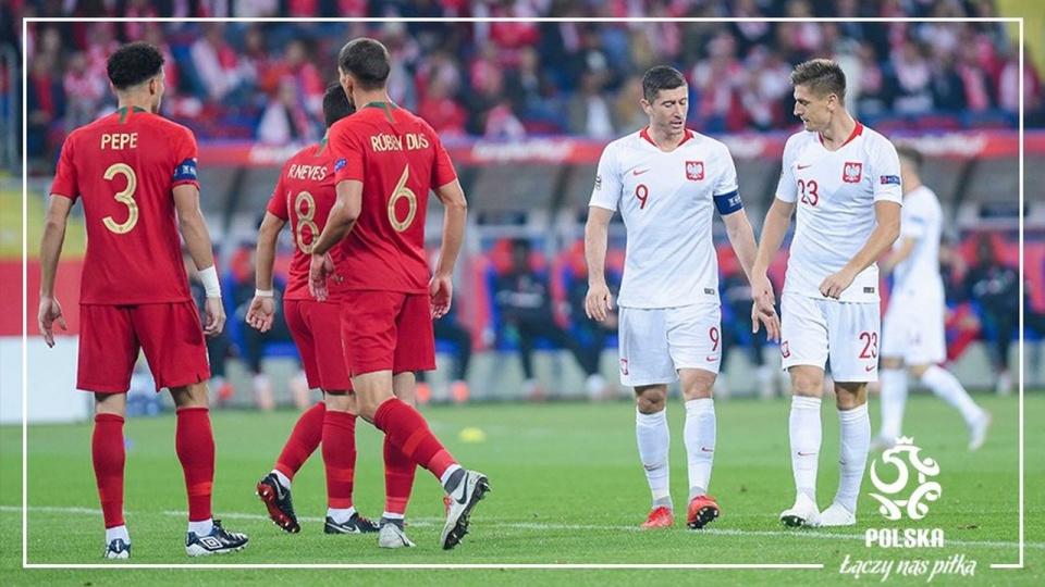 Polska przegrała z Portugalią na Stadionie Śląskim w Chorzowie 2:3. Fot. twitter.com/laczynaspilka