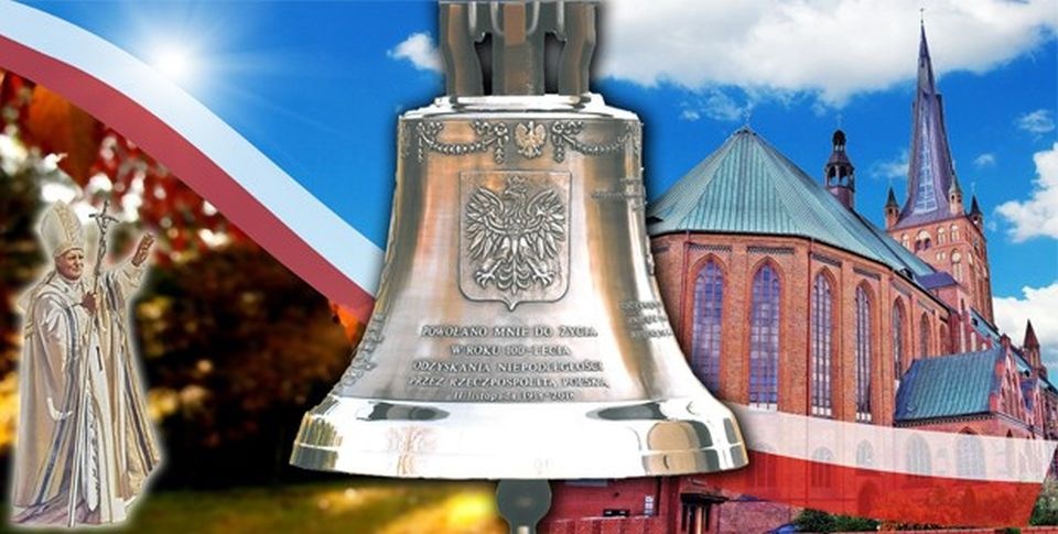 W katedrze nastąpi poświęcenie Dzwonu Niepodległości „Św. Jan Paweł II”. Fot. www.katedra.szczecin.pl