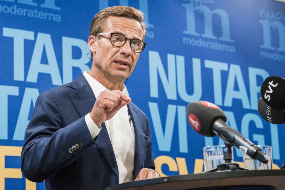 Ulf Kristersson otrzymuje szansę na utworzenie nowego rządu już po raz drugi. Fot. www.moderaterna.se /Autor: Axel Adolfsson
