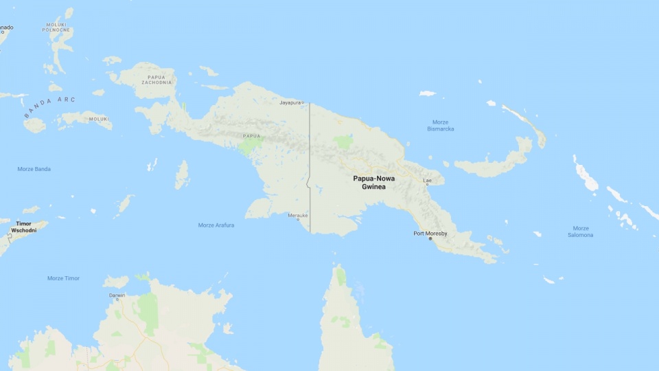 Papua-Nowa Gwinea. Fot. www.google.pl/maps