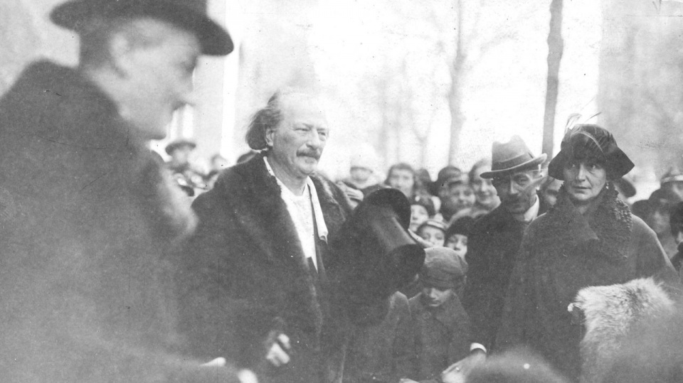 Ignacy Paderewski w Poznaniu, 27 grudnia 1918. źródło: https://pl.wikipedia.org/wiki/Powstanie_wielkopolskie