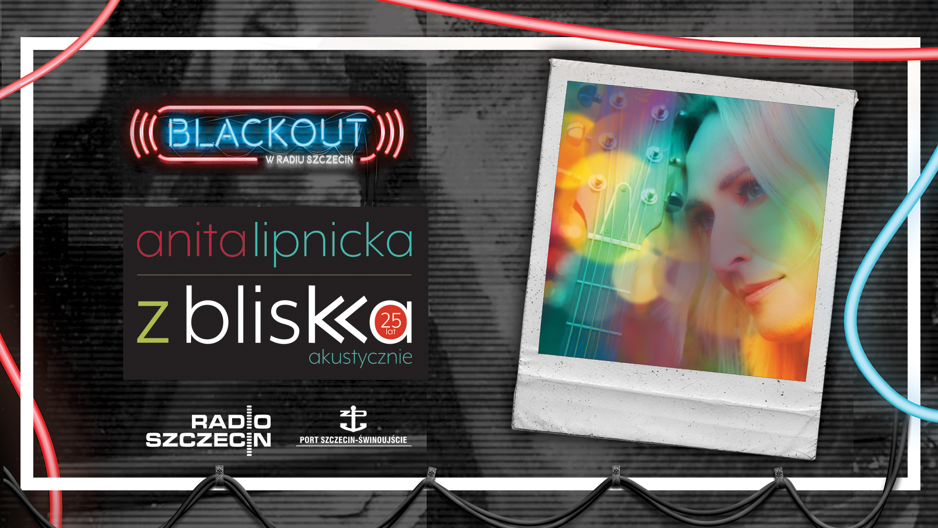 Blackout w Radiu Szczecin - Koncert Anity Lipnickiej. Graf. Łukasz Rabikowski [Radio Szczecin]