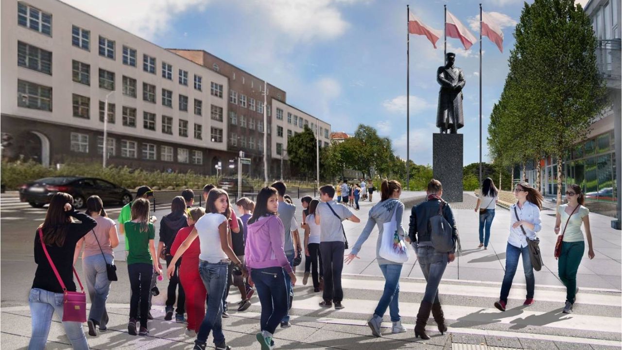 Pomnik Marszałka i deklaracja prezydenta Krzystka