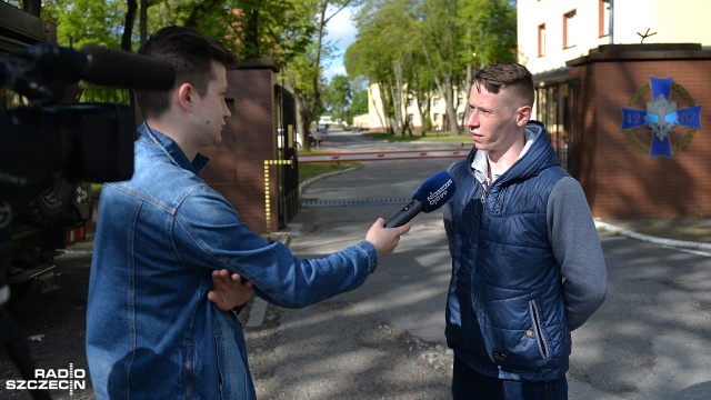 Fot. Łukasz Szełemej [Radio Szczecin] Ponad stu ochotników zgłosiło się do służby przygotowawczej w 12BZ [WIDEO, ZDJĘCIA]