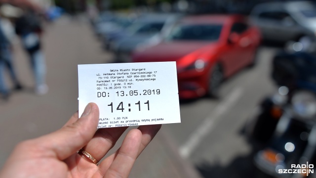 Fot. Łukasz Szełemej [Radio Szczecin] Parkowanie w Stargardzie bezpłatne już od września [ZDJĘCIA]
