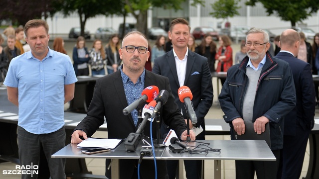 Fot. Łukasz Szełemej [Radio Szczecin] Szczecin będzie świętował rocznicę pierwszych częściowo wolnych wyborów [ZDJĘCIA]