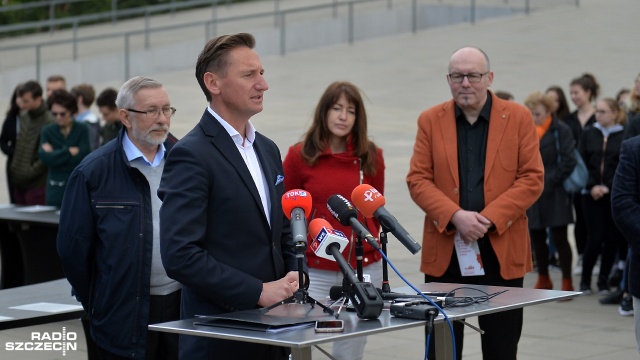 Fot. Łukasz Szełemej [Radio Szczecin] Szczecin będzie świętował rocznicę pierwszych częściowo wolnych wyborów [ZDJĘCIA]