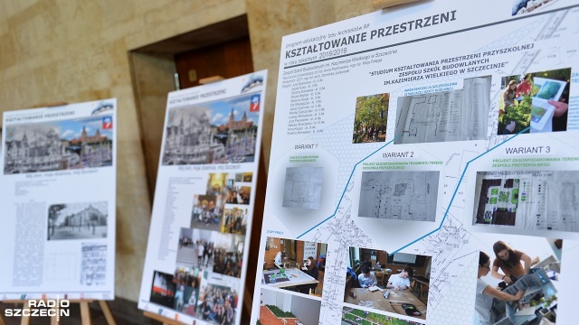 Fot. Łukasz Szełemej [Radio Szczecin] Przyszli architekci zaprezentowali swoje pierwsze projekty [ZDJĘCIA]