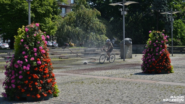 Fot. Łukasz Szełemej [Radio Szczecin] Szczecin zalany słońcem [UPAŁ W OBIEKTYWACH NASZYCH FOTOREPORTERÓW]