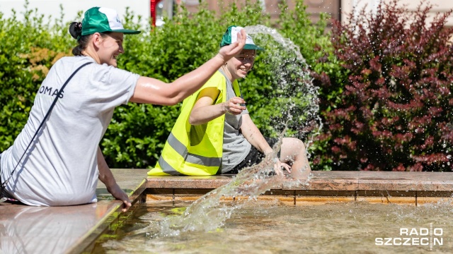 Fot. Robert Stachnik [Radio Szczecin] Szczecin zalany słońcem [UPAŁ W OBIEKTYWACH NASZYCH FOTOREPORTERÓW]