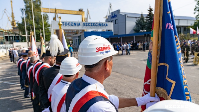 Fot. Robert Stachnik [Radio Szczecin] Obchody Porozumień Sierpniowych. "Stocznia jest symbolem pragnienia wolności" [ZDJĘCIA]