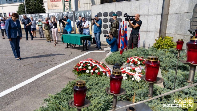 Fot. Robert Stachnik [Radio Szczecin] Obchody Porozumień Sierpniowych. "Stocznia jest symbolem pragnienia wolności" [ZDJĘCIA]
